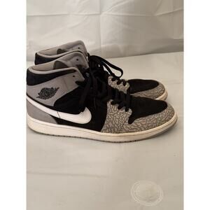 Nike Air Jordan 1 MID SE Elephant Print Size 12